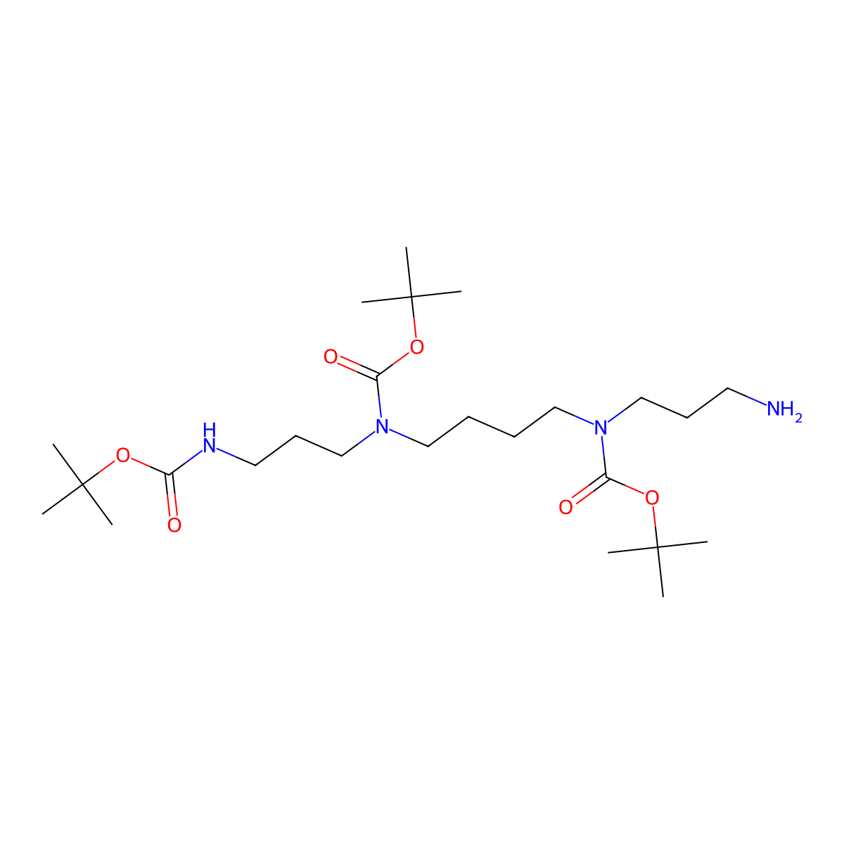 Spermine(HBBB) molecular structure, CAS 114459-62-0