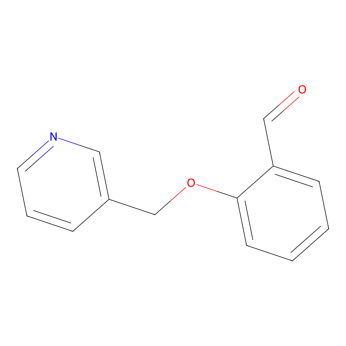 2-(3-Pyridinylmethoxy)benzaldehyde molecular structure, CAS 114483-63-5