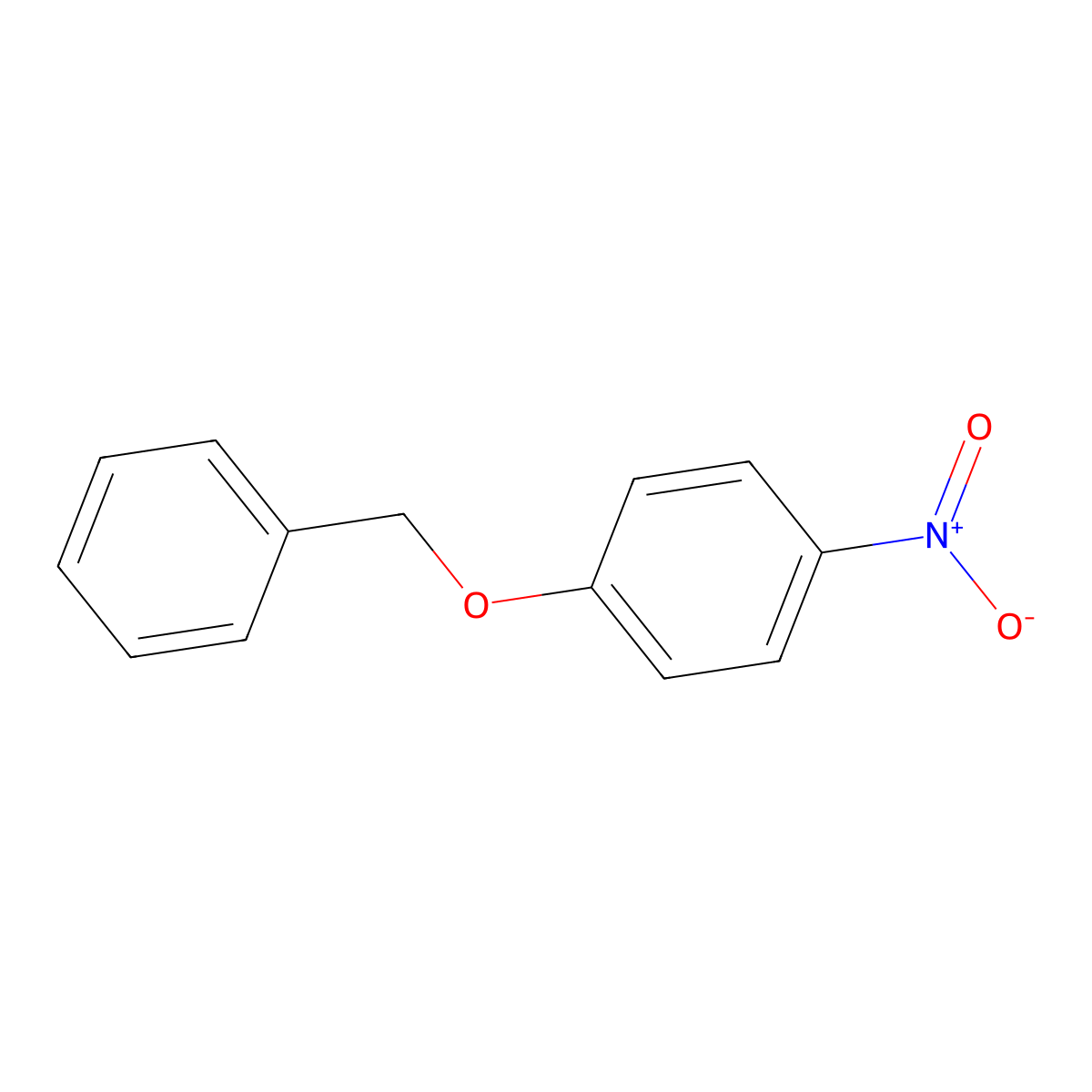 p-(Benzyloxy)nitrobenzene molecular structure, CAS 1145-76-2