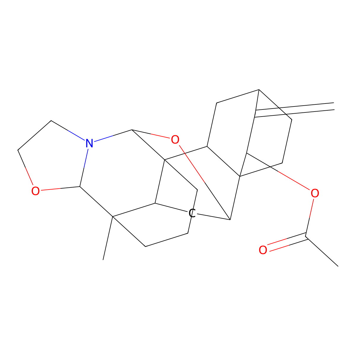 Spiramine A molecular structure, CAS 114531-28-1