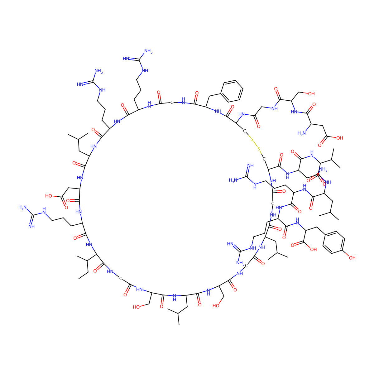 Bnp-26 (porcine) molecular structure, CAS 114547-28-3