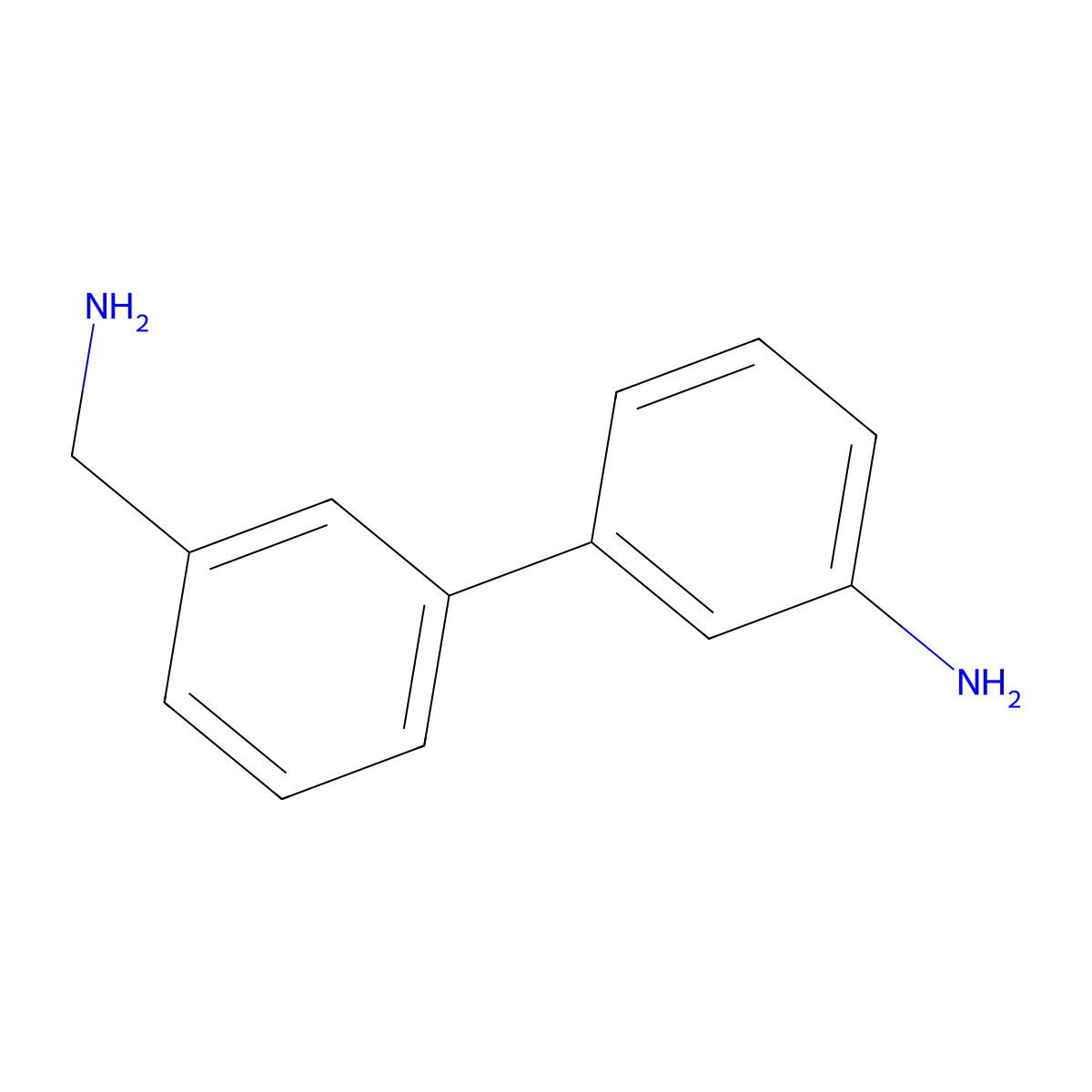 3-[3-(Aminomethyl)phenyl]aniline molecular structure, CAS 1145680-35-8