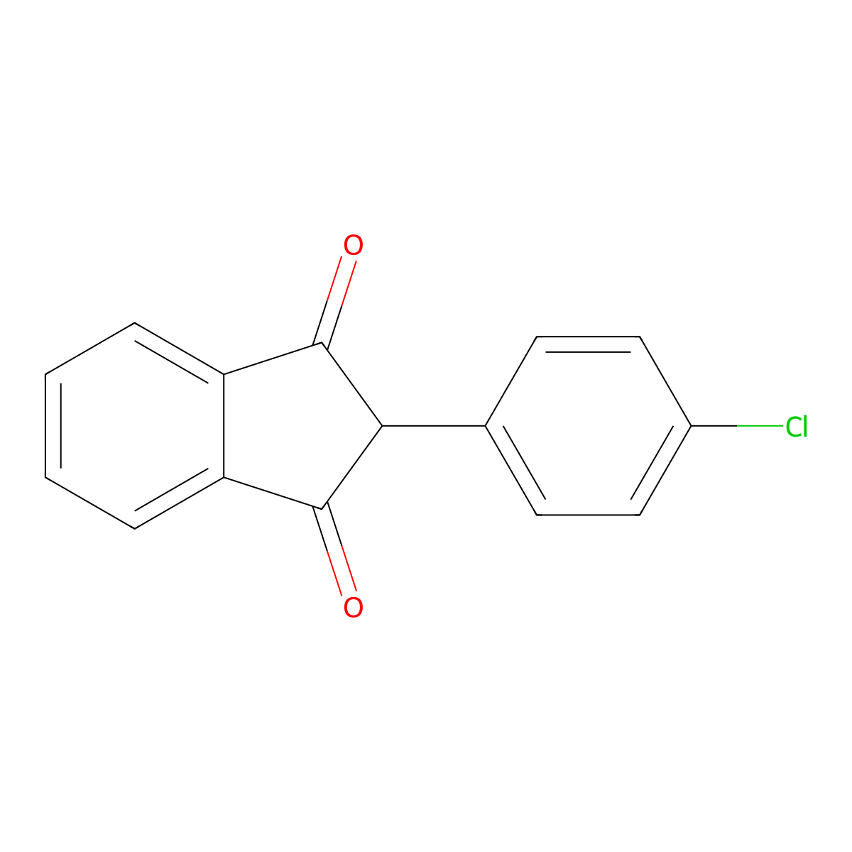 Clorindione molecular structure, CAS 1146-99-2