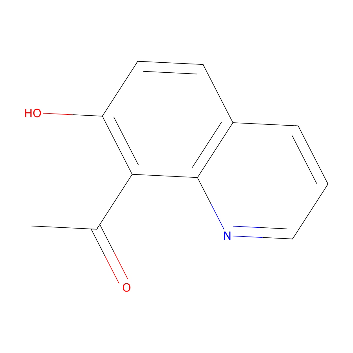 1-(7-Hydroxyquinolin-8-yl)ethan-1-one molecular structure, CAS 1146298-54-5