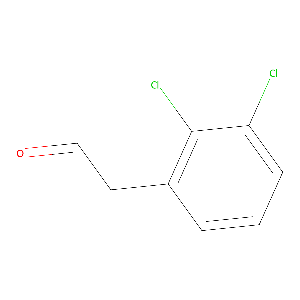 2-(2,3-Dichlorophenyl)acetaldehyde molecular structure, CAS 114686-81-6
