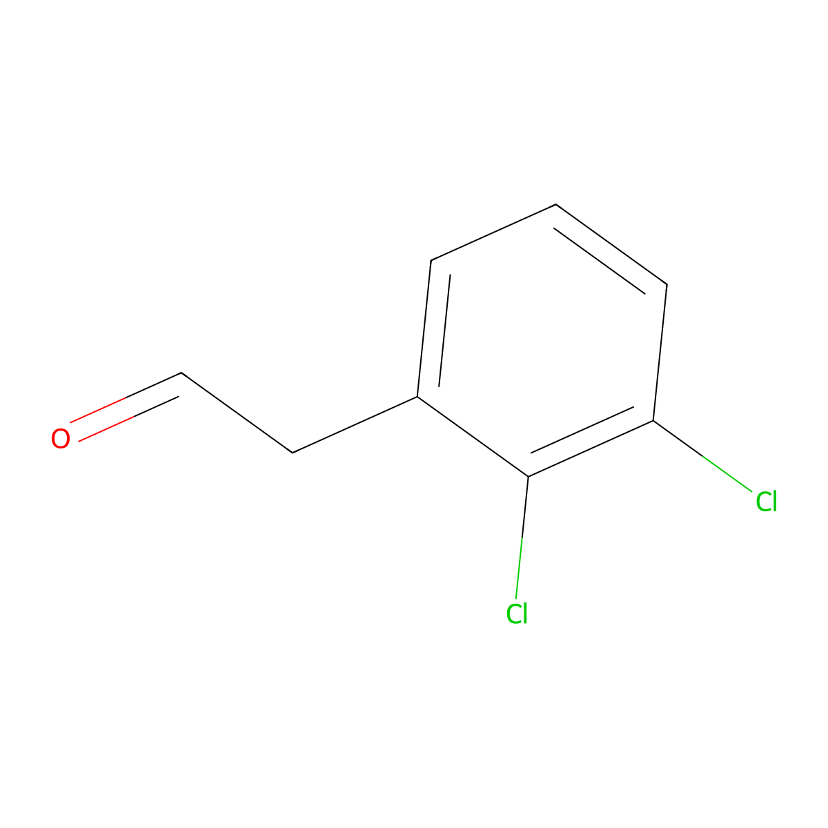 2-(2,3-Dichlorophenyl)acetaldehyde molecular structure, CAS 114686-81-6