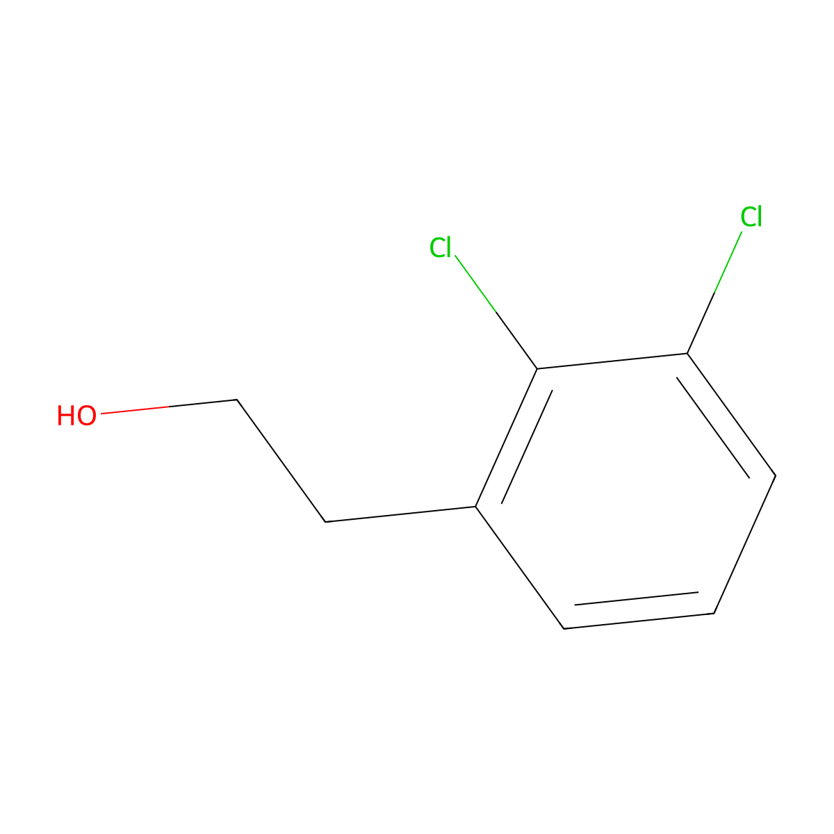 2-(2,3-Dichlorophenyl)ethan-1-ol molecular structure, CAS 114686-85-0