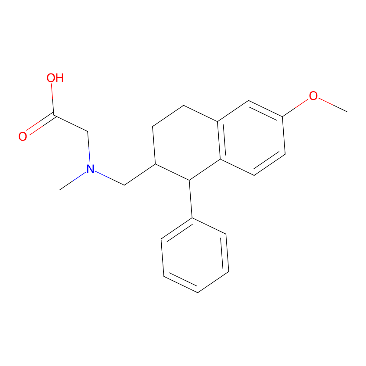 ORG-25935 free base molecular structure, CAS 1147011-84-4
