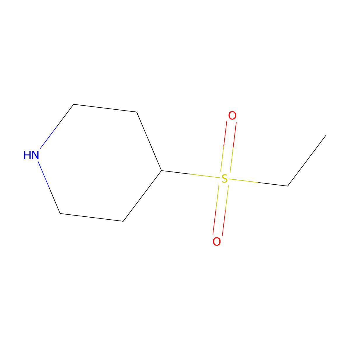 4-(Ethanesulfonyl)piperidine molecular structure, CAS 1147181-19-8