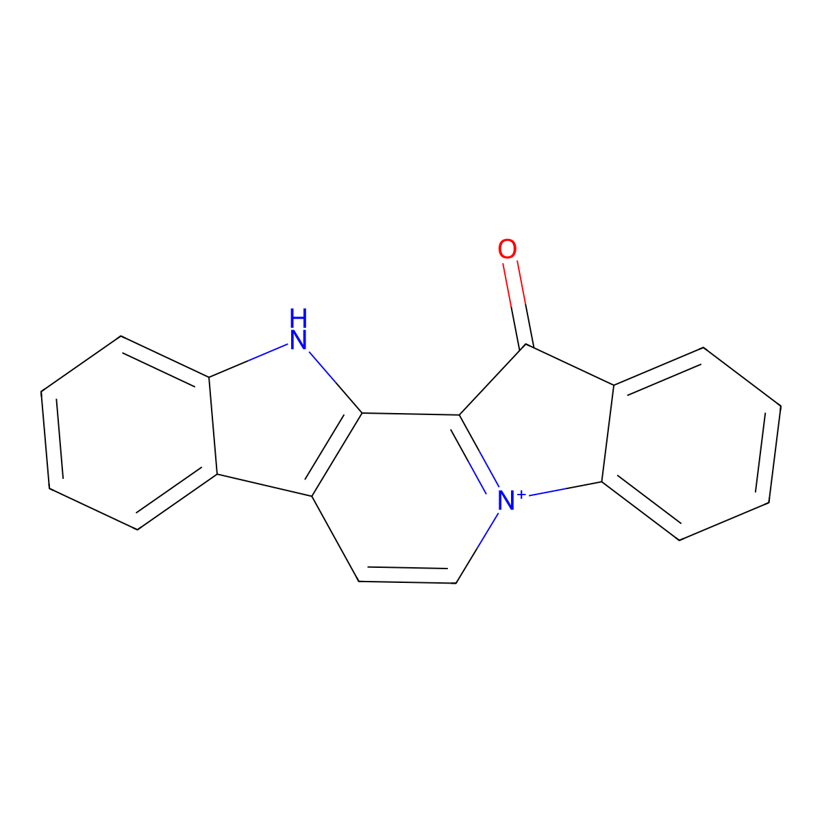 Fascaplysin molecular structure, CAS 114719-57-2