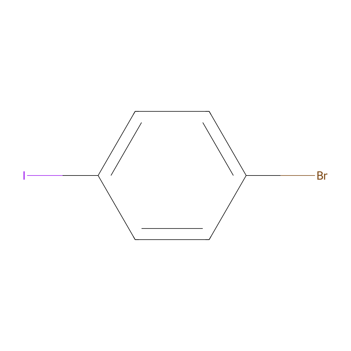 1-Bromo-2,3,5,6-tetradeuterio-4-iodobenzene molecular structure, CAS 1147565-46-5
