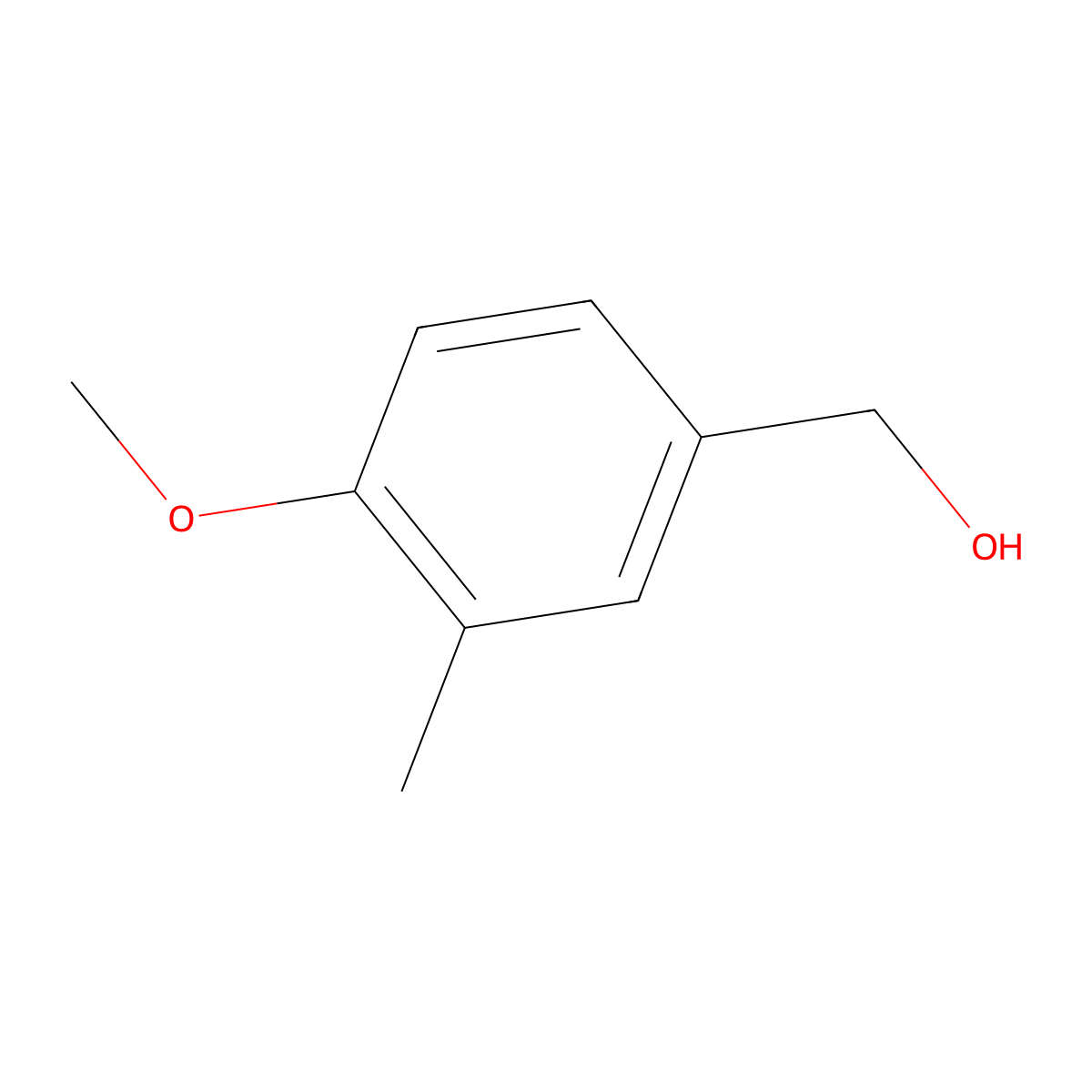 (4-Methoxy-3-methylphenyl)methanol molecular structure, CAS 114787-91-6