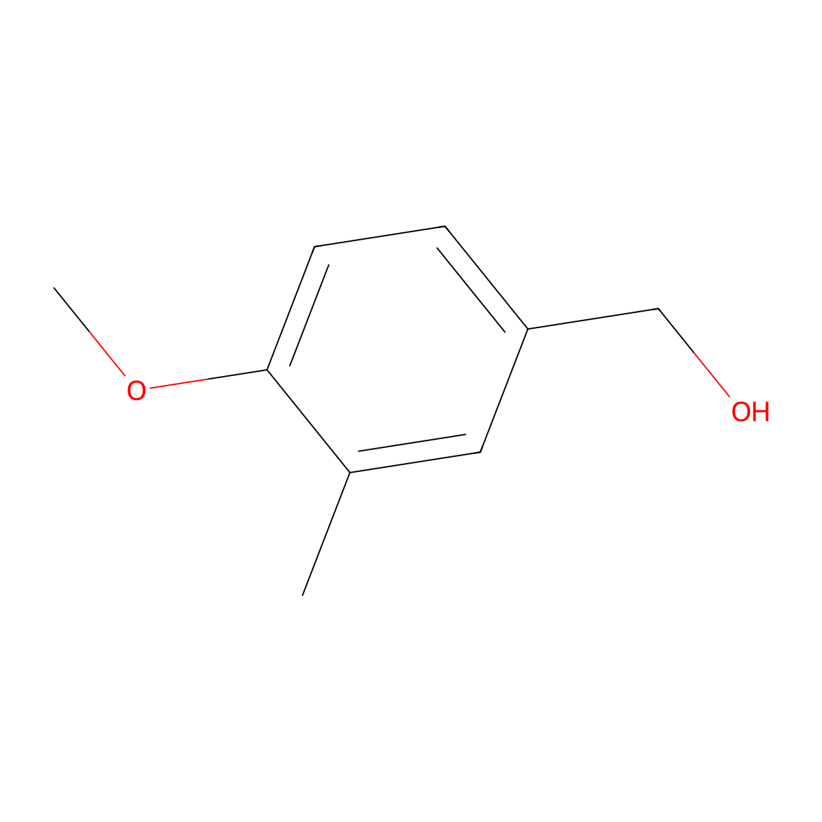 (4-Methoxy-3-methylphenyl)methanol molecular structure, CAS 114787-91-6