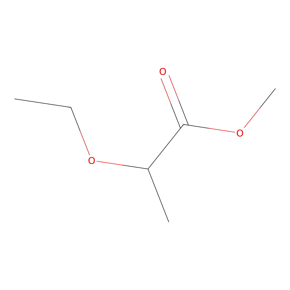 methyl (2R)-2-ethoxypropanoate molecular structure, CAS 1147886-83-6