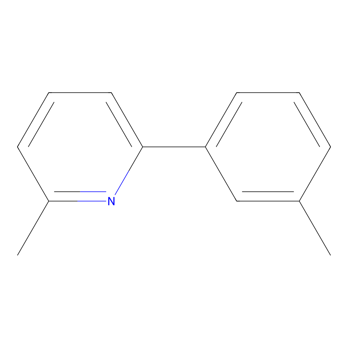 2-Methyl-6-(m-tolyl)pyridine molecular structure, CAS 1147894-77-6