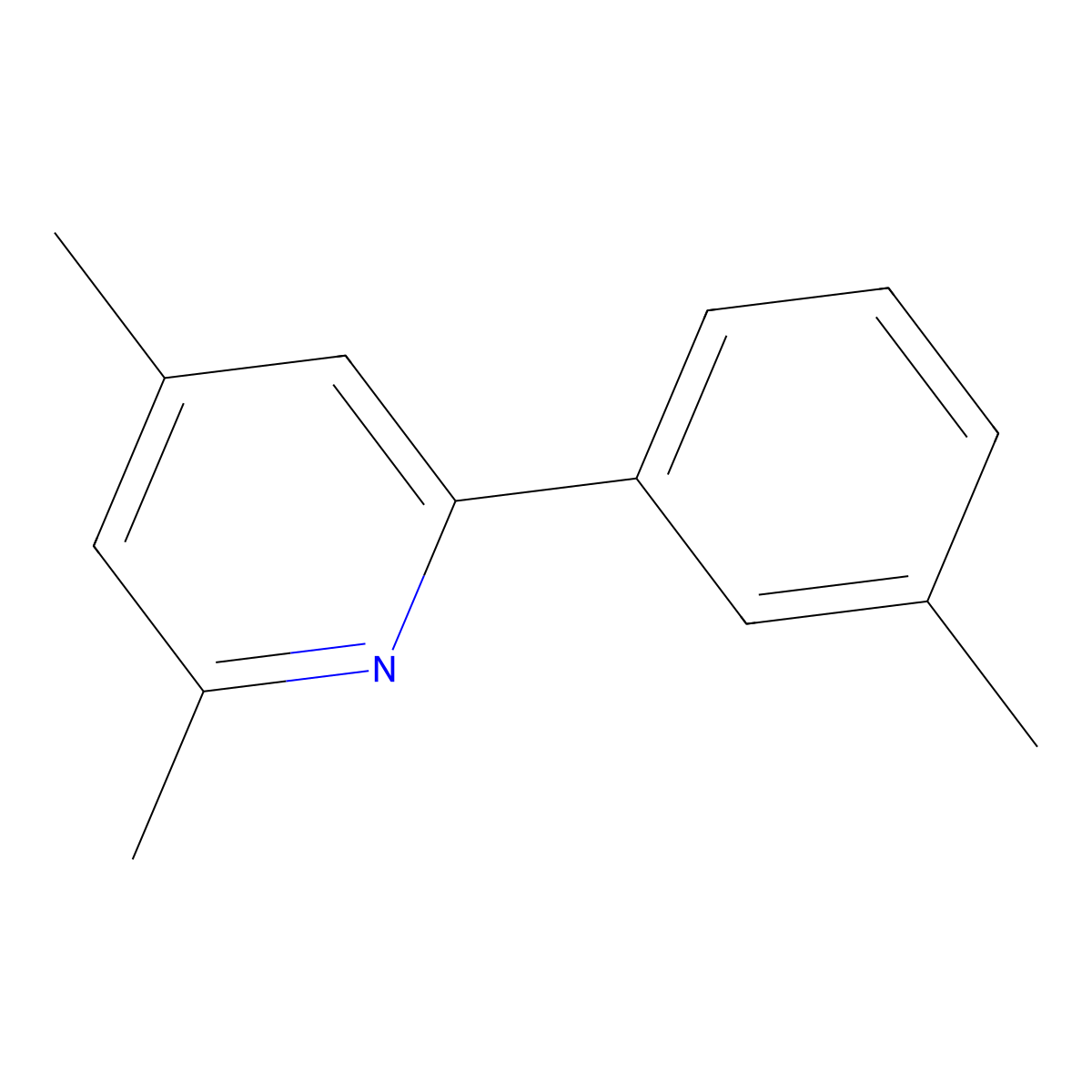 2,4-Dimethyl-6-(m-tolyl)pyridine molecular structure, CAS 1147894-84-5