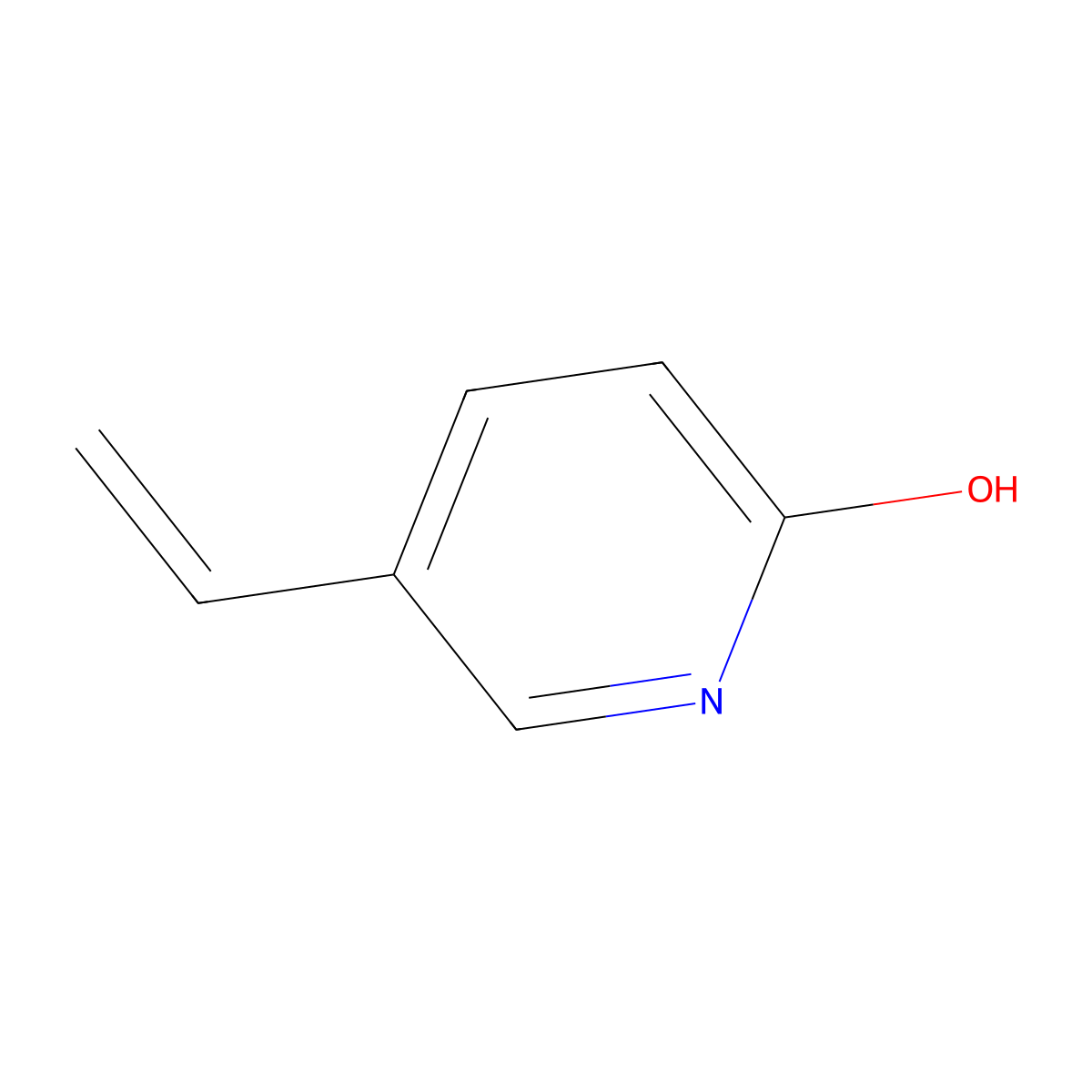 5-Ethenylpyridin-2-ol molecular structure, CAS 1147938-98-4