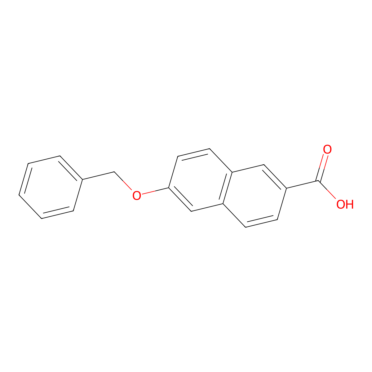 6-(Benzyloxy)naphthalene-2-carboxylic acid molecular structure, CAS 114804-77-2