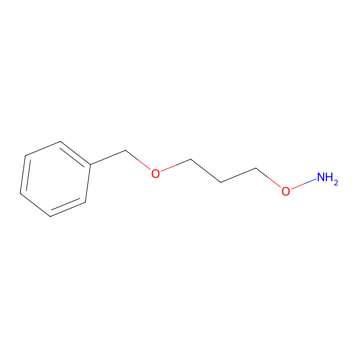 O-(3-(Benzyloxy)propyl)hydroxylamine molecular structure, CAS 114809-62-0