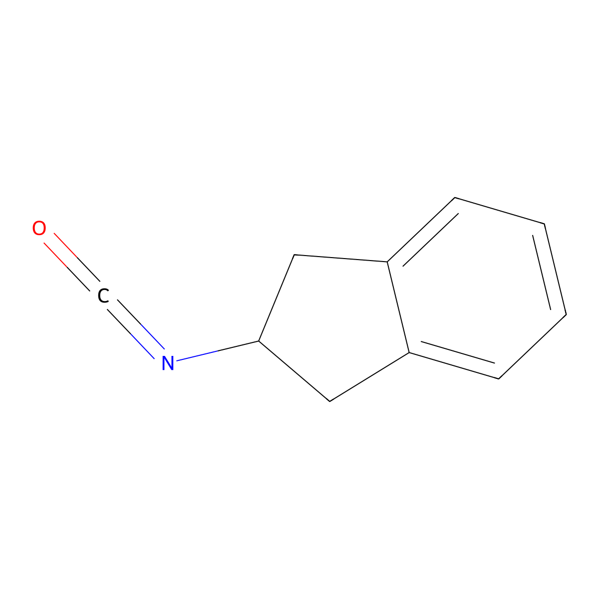 2-isocyanato-2,3-dihydro-1H-indene molecular structure, CAS 1148156-05-1