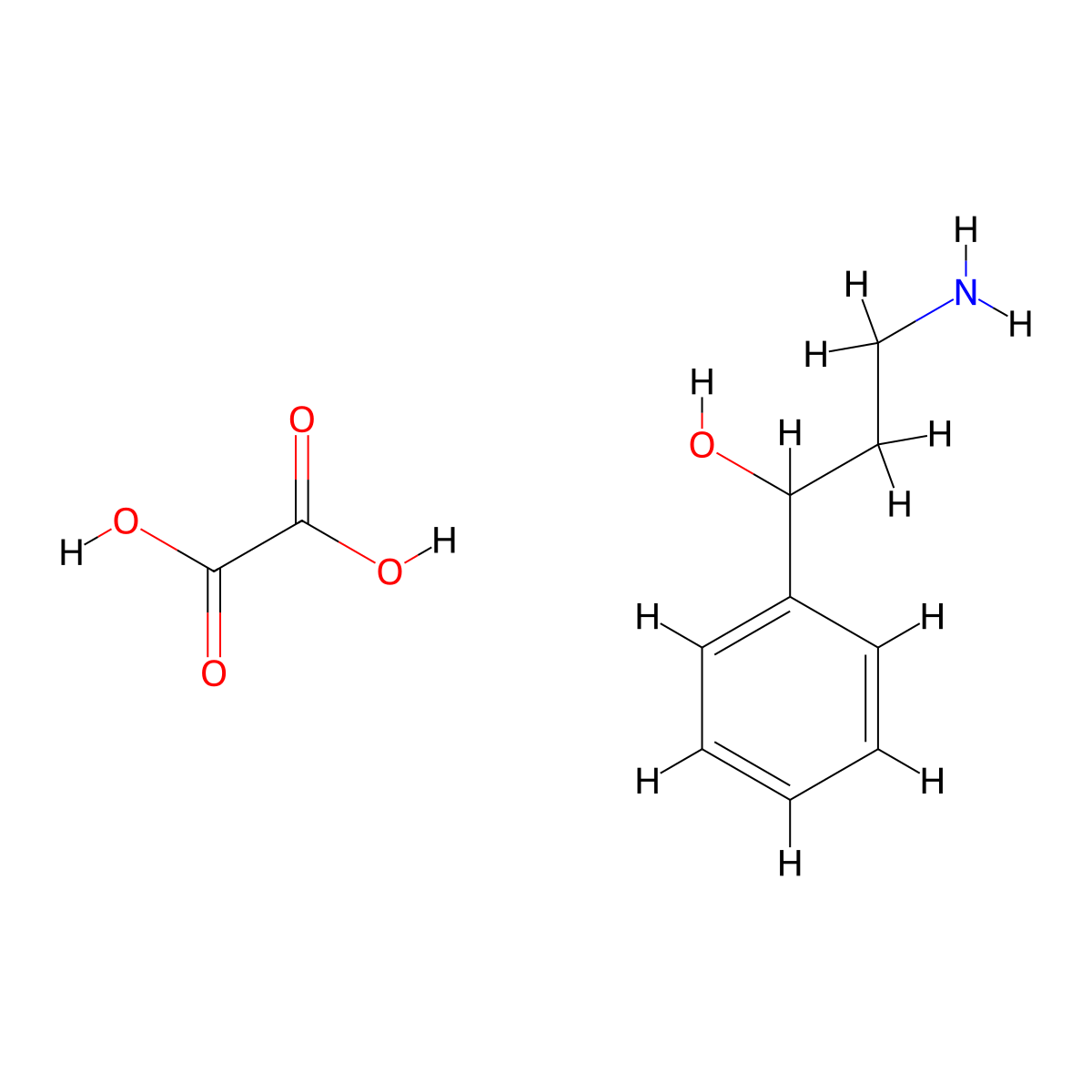 3-Amino-1-phenylpropan-1-ol oxalate molecular structure, CAS 114843-08-2