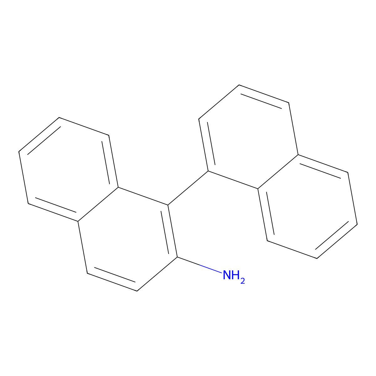 [1,1'-Binaphthalen]-2-amine molecular structure, CAS 114858-56-9