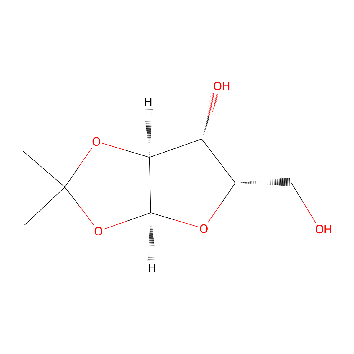 1,2-O-Isopropylidene-a-L-xylofuranose molecular structure, CAS 114861-22-2