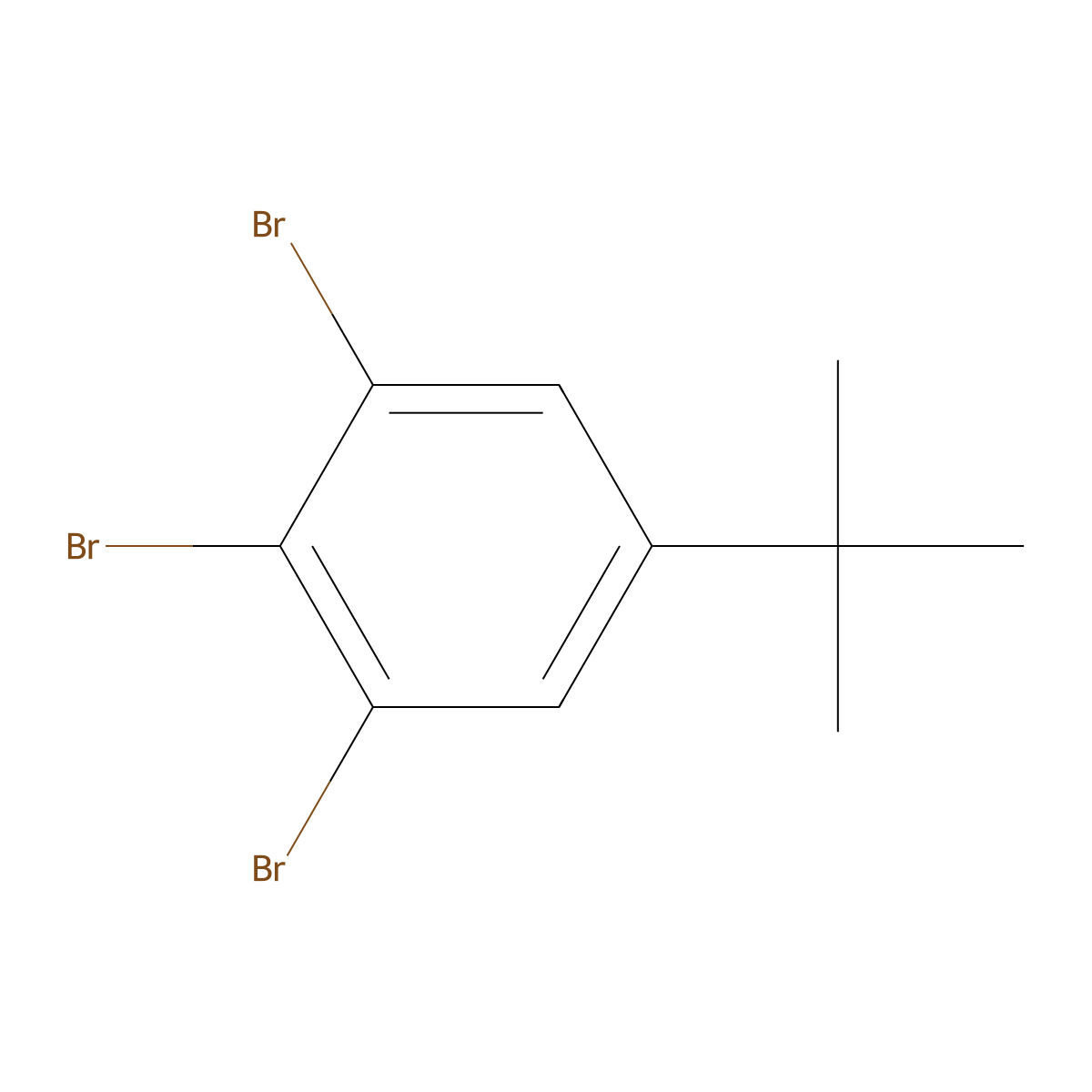 1,2,3-Tribromo-5-(tert-butyl)benzene molecular structure, CAS 114895-17-9