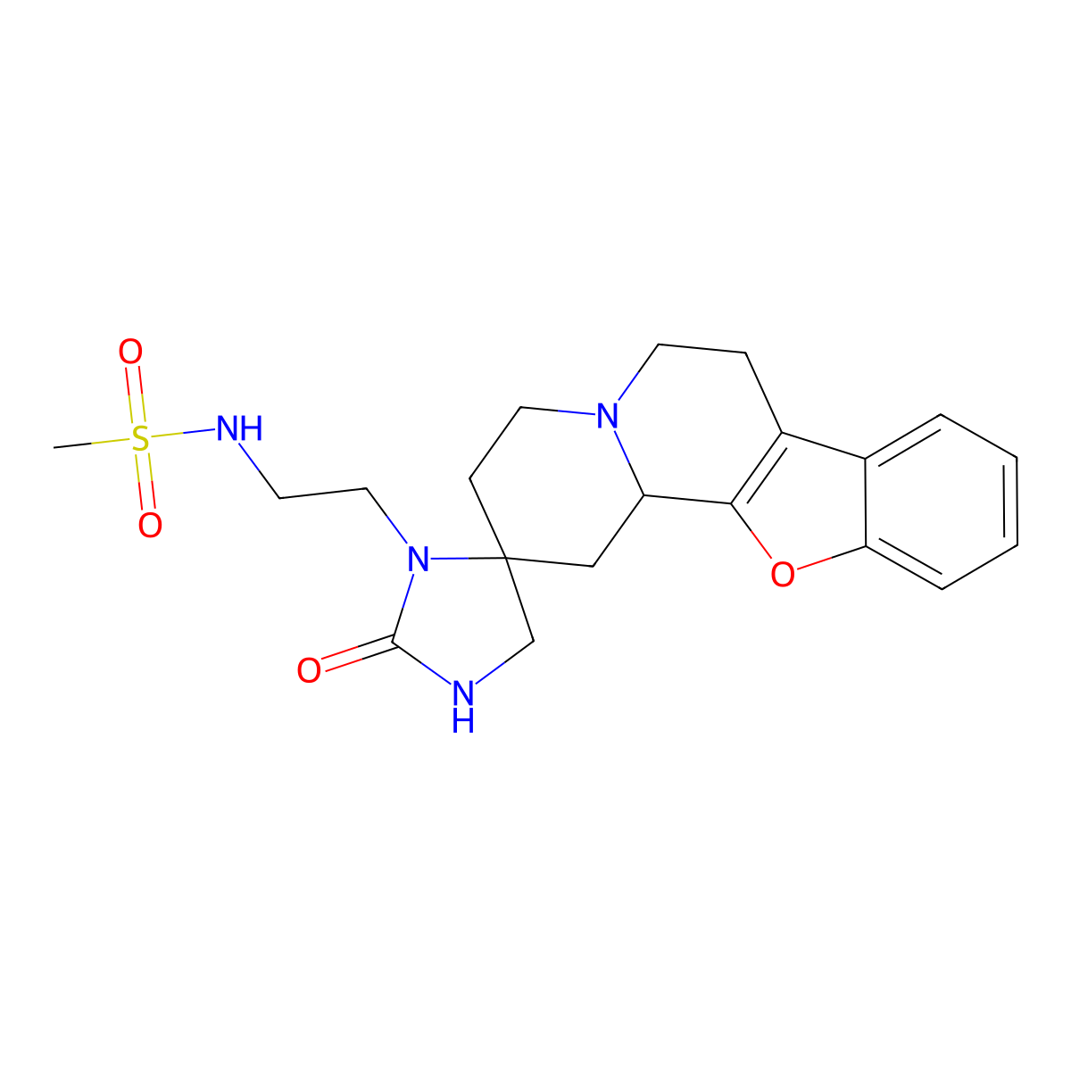 Vatinoxan molecular structure, CAS 114914-42-0