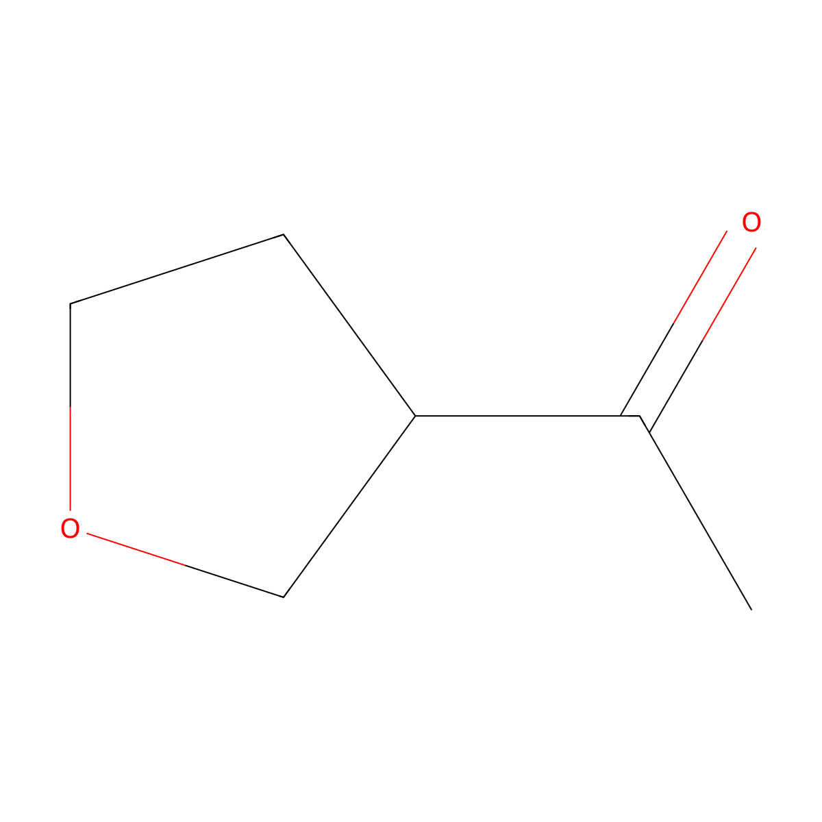 1-(Oxolan-3-yl)ethan-1-one molecular structure, CAS 114932-86-4
