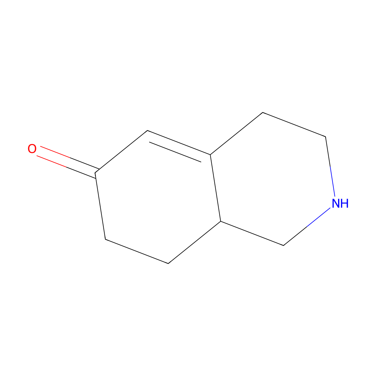 1,2,3,4,6,7,8,8a-Octahydroisoquinolin-6-one molecular structure, CAS 114960-26-8