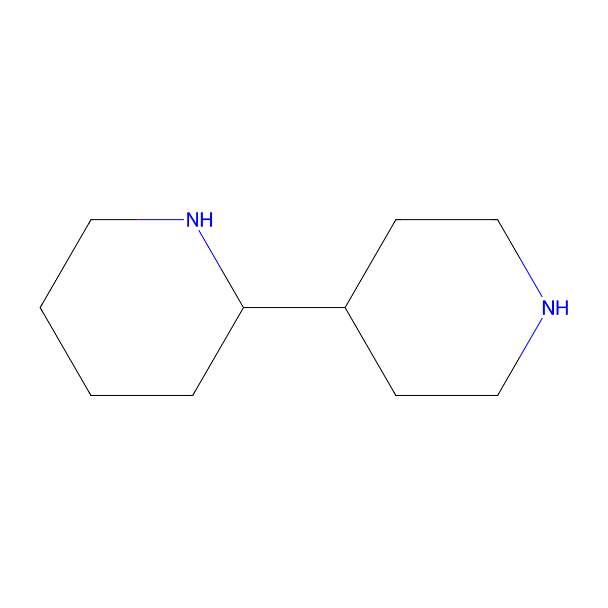 2-(Piperidin-4-YL)piperidine molecular structure, CAS 114998-58-2