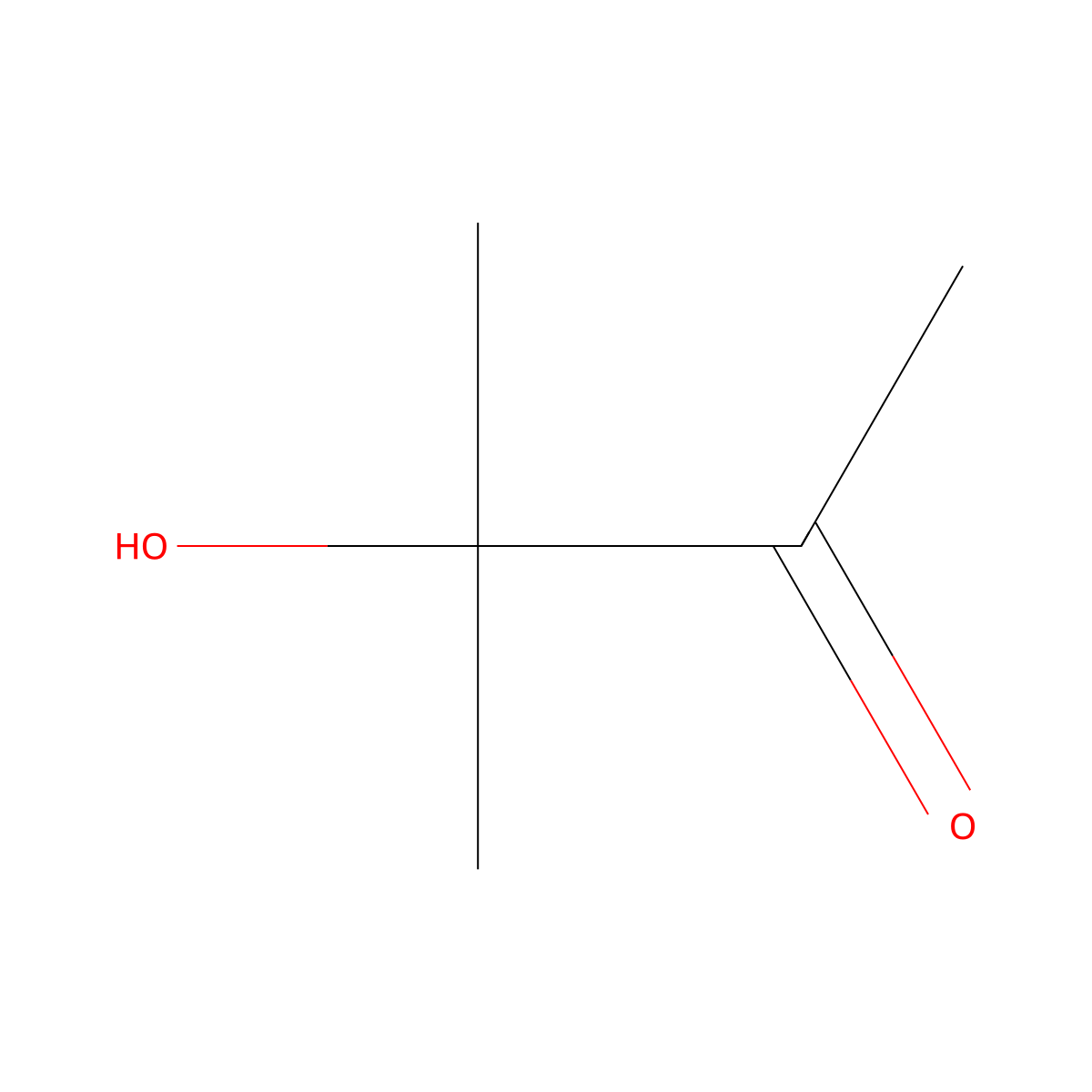 3-Hydroxy-3-methyl-2-butanone molecular structure, CAS 115-22-0