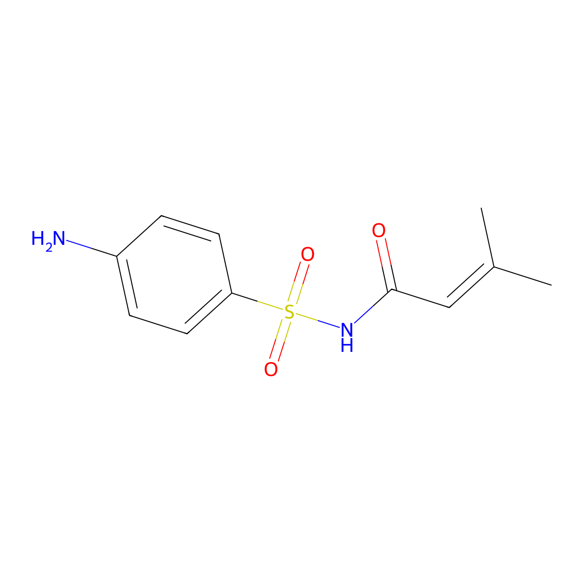 Sulfadicramide molecular structure, CAS 115-68-4