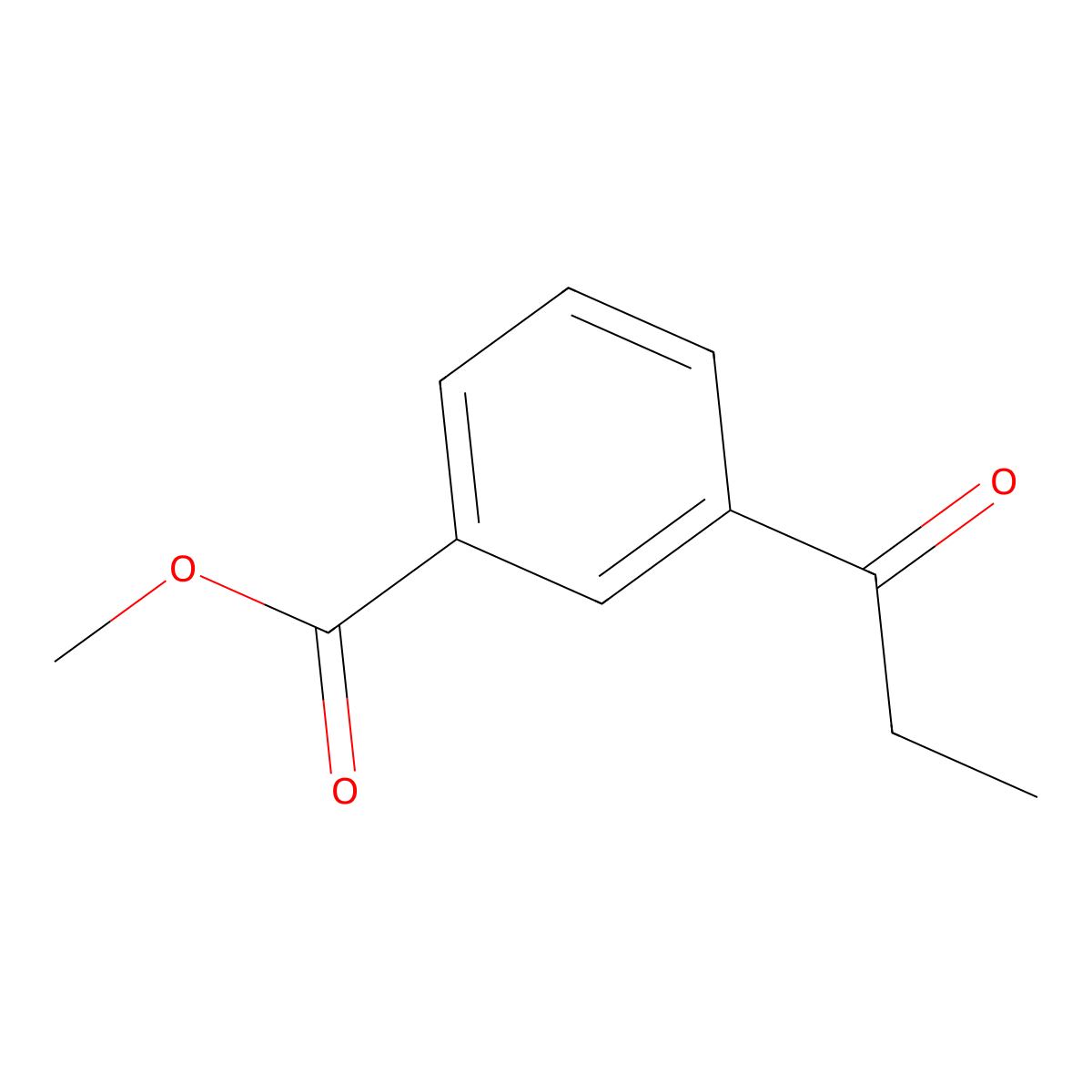Methyl 3-propionylbenzoate molecular structure, CAS 115006-21-8