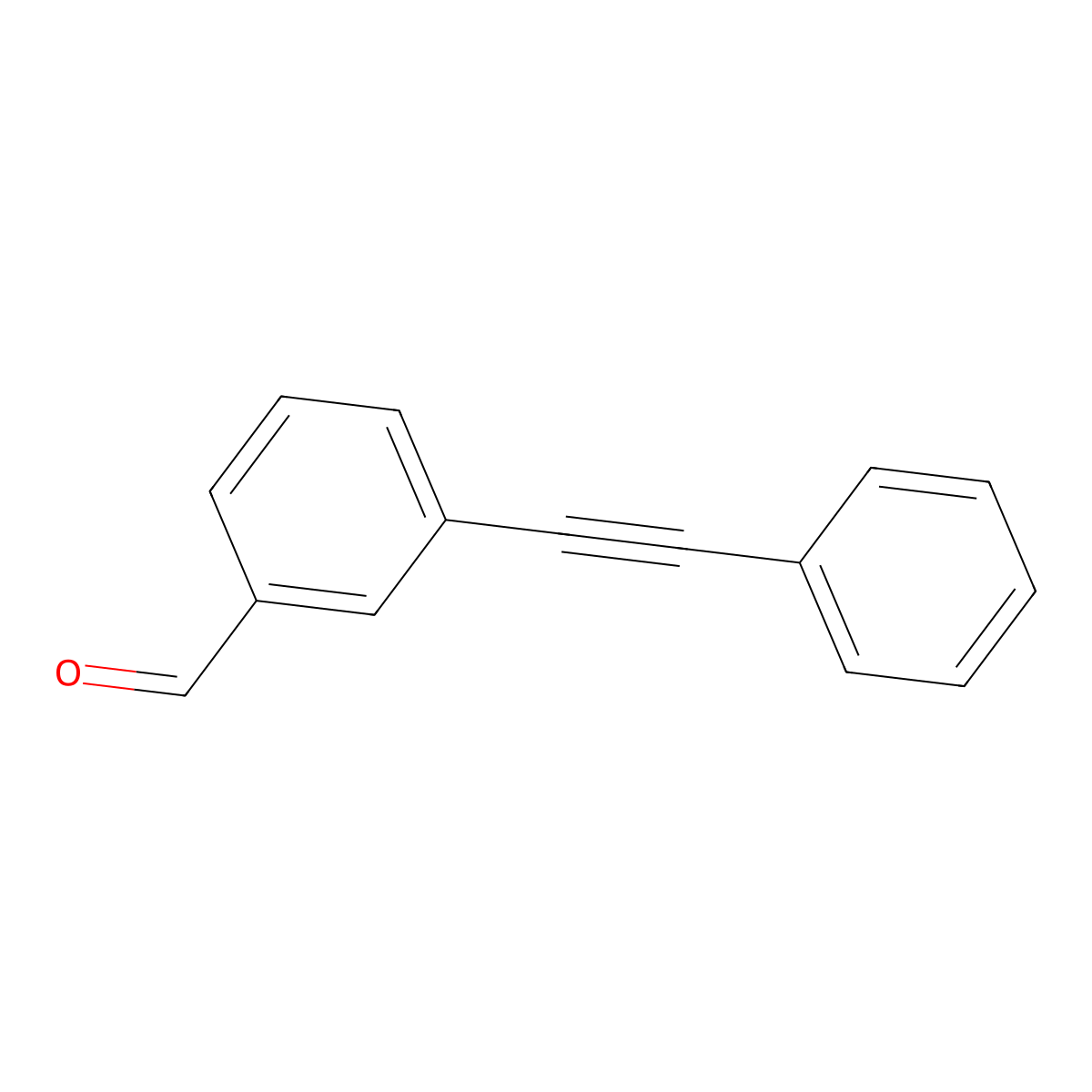 3-Phenylethynyl-benzaldehyde molecular structure, CAS 115021-39-1