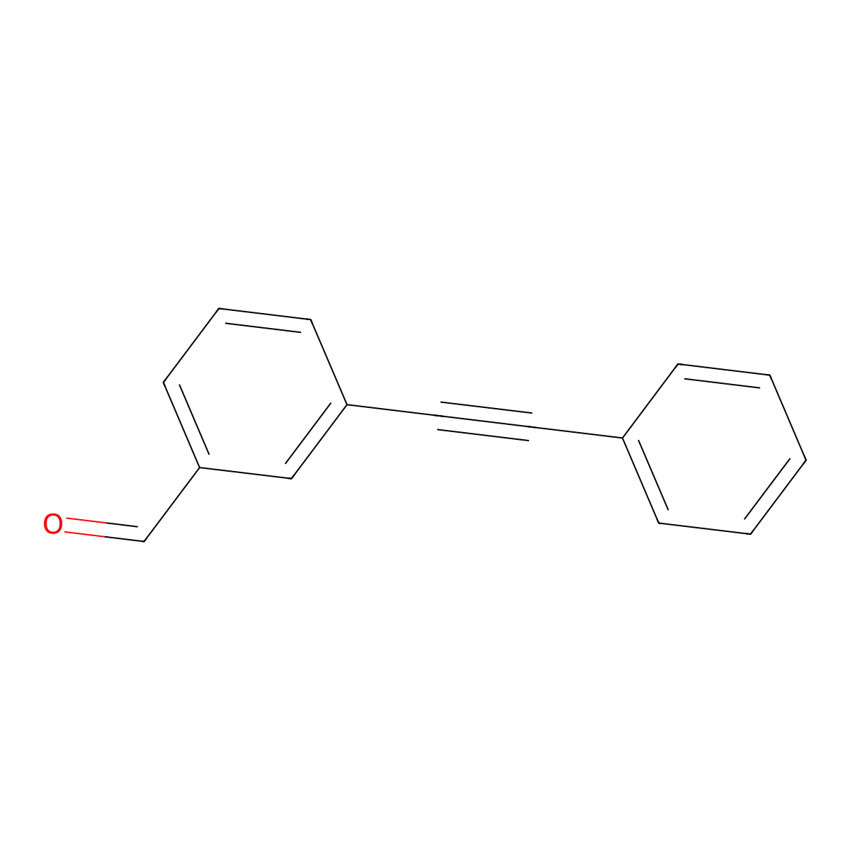 3-Phenylethynyl-benzaldehyde molecular structure, CAS 115021-39-1
