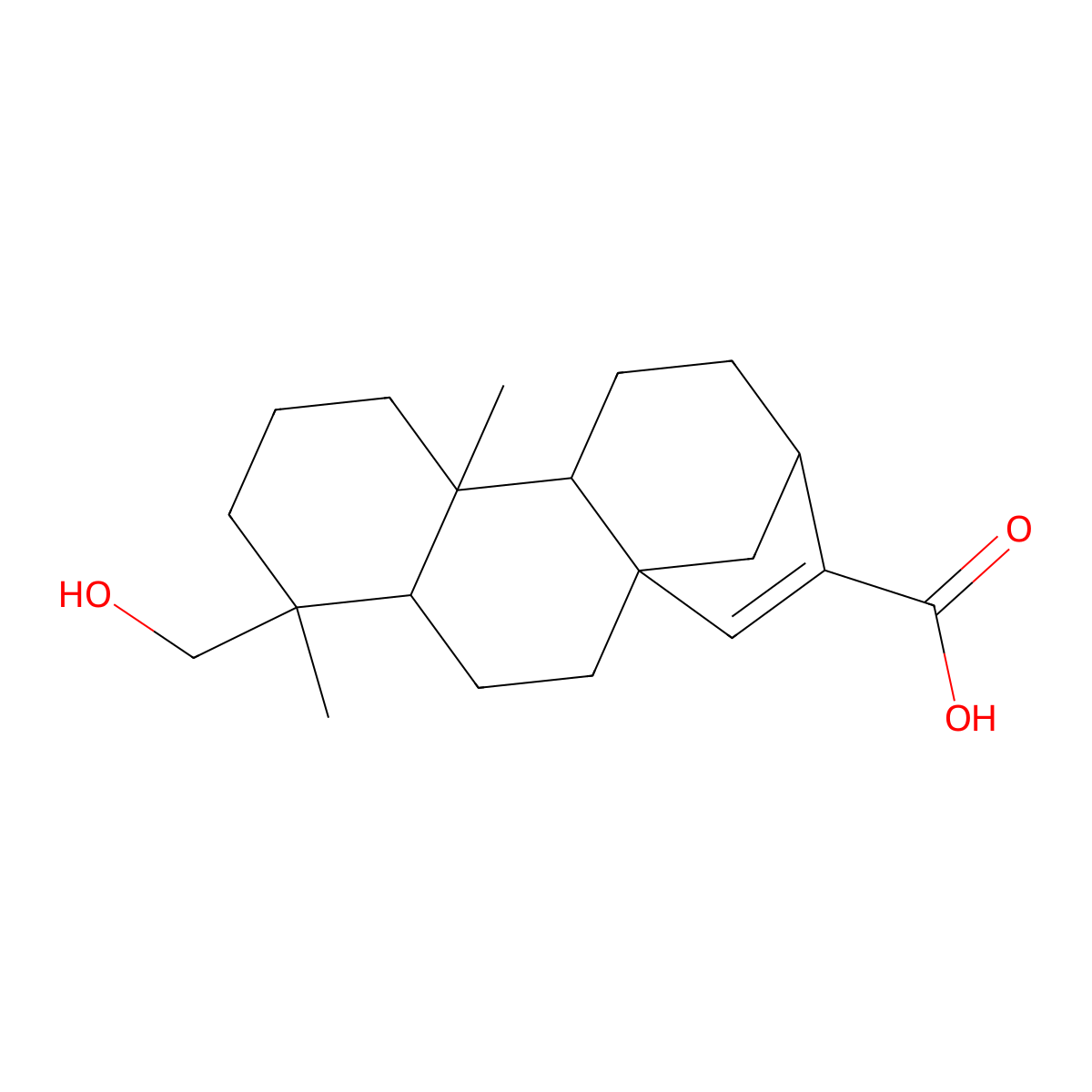 Pseudolaric acid D molecular structure, CAS 115028-67-6