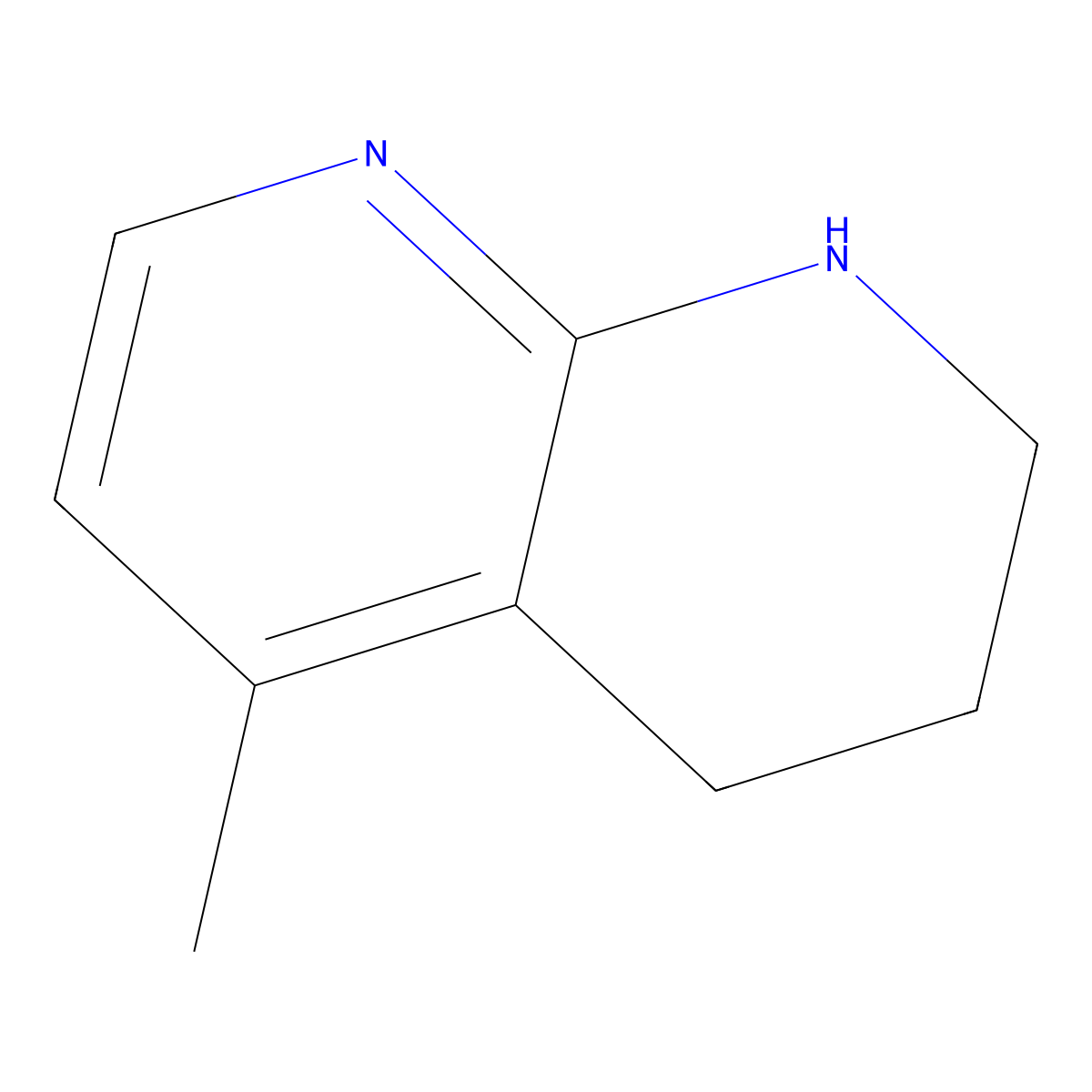 5-Methyl-1,2,3,4-tetrahydro-1,8-naphthyridine molecular structure, CAS 1150617-48-3