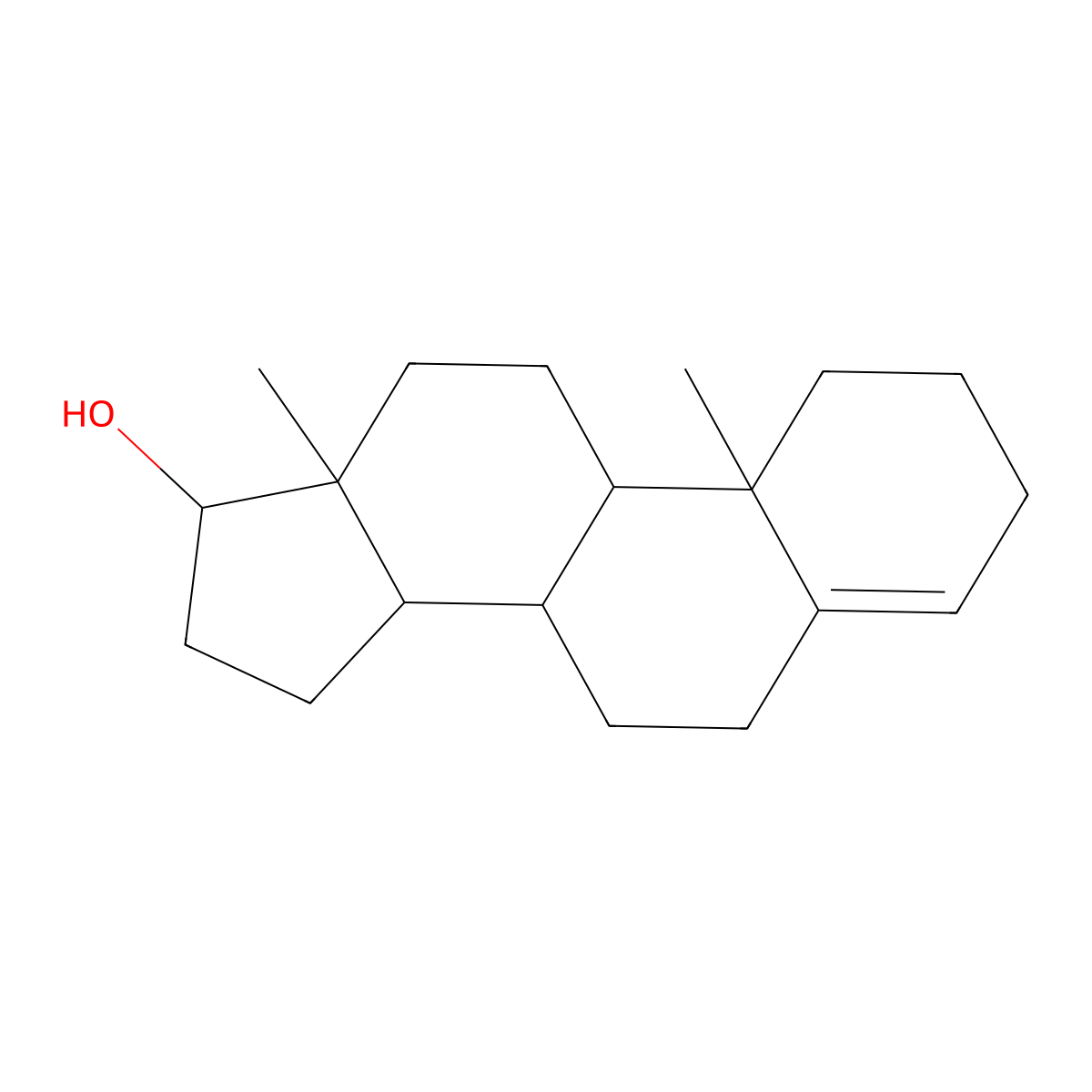 17beta-Hydroxy-4-androstene molecular structure, CAS 115073-74-0