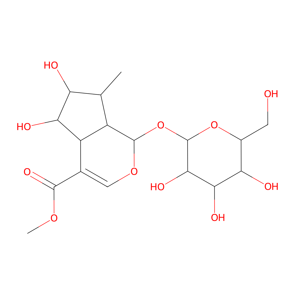 5-Deoxypulchelloside I molecular structure, CAS 115075-53-1