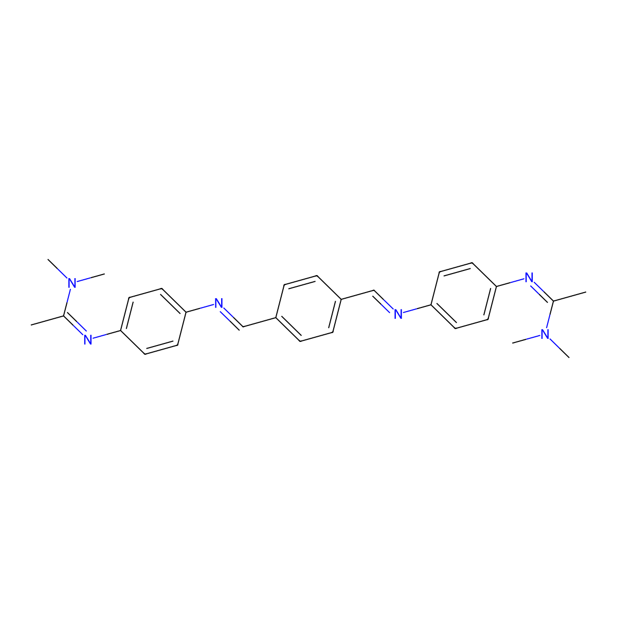 Tribendimidine molecular structure, CAS 115103-15-6