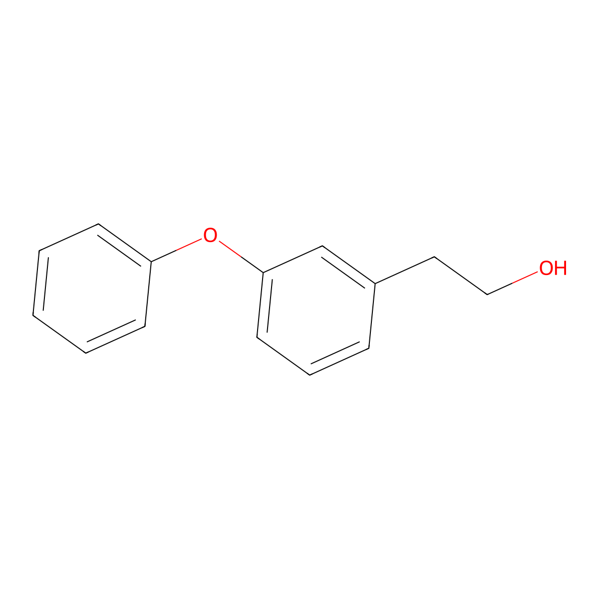 3-Phenoxy-benzeneethanol molecular structure, CAS 115150-60-2