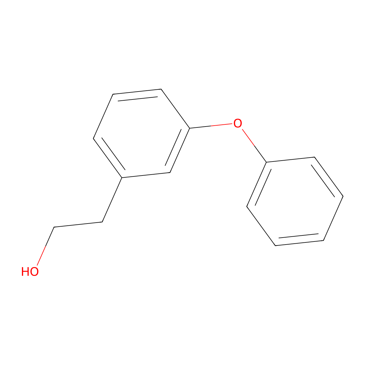 3-Phenoxy-benzeneethanol molecular structure, CAS 115150-60-2