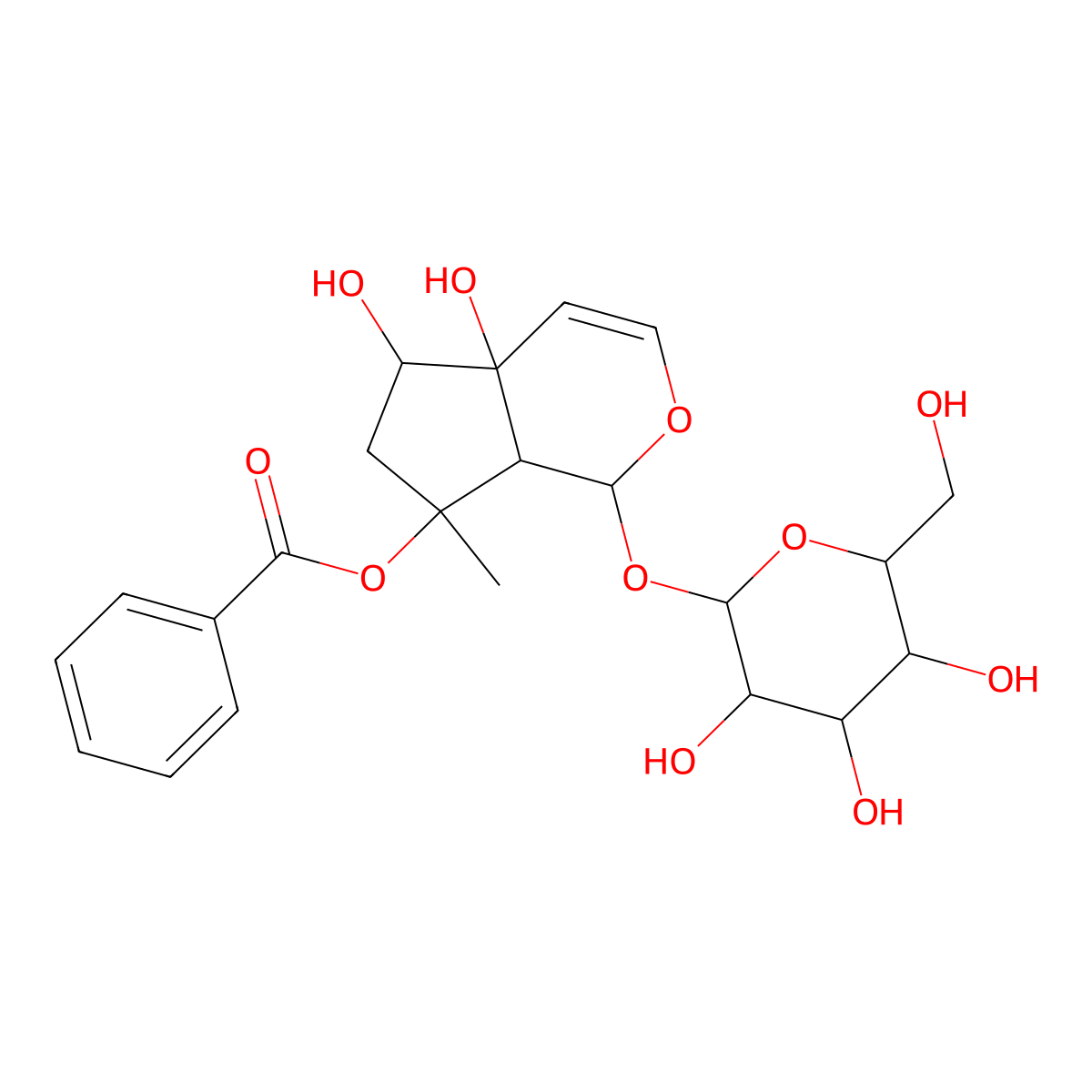 Caprarioside molecular structure, CAS 1151862-69-9