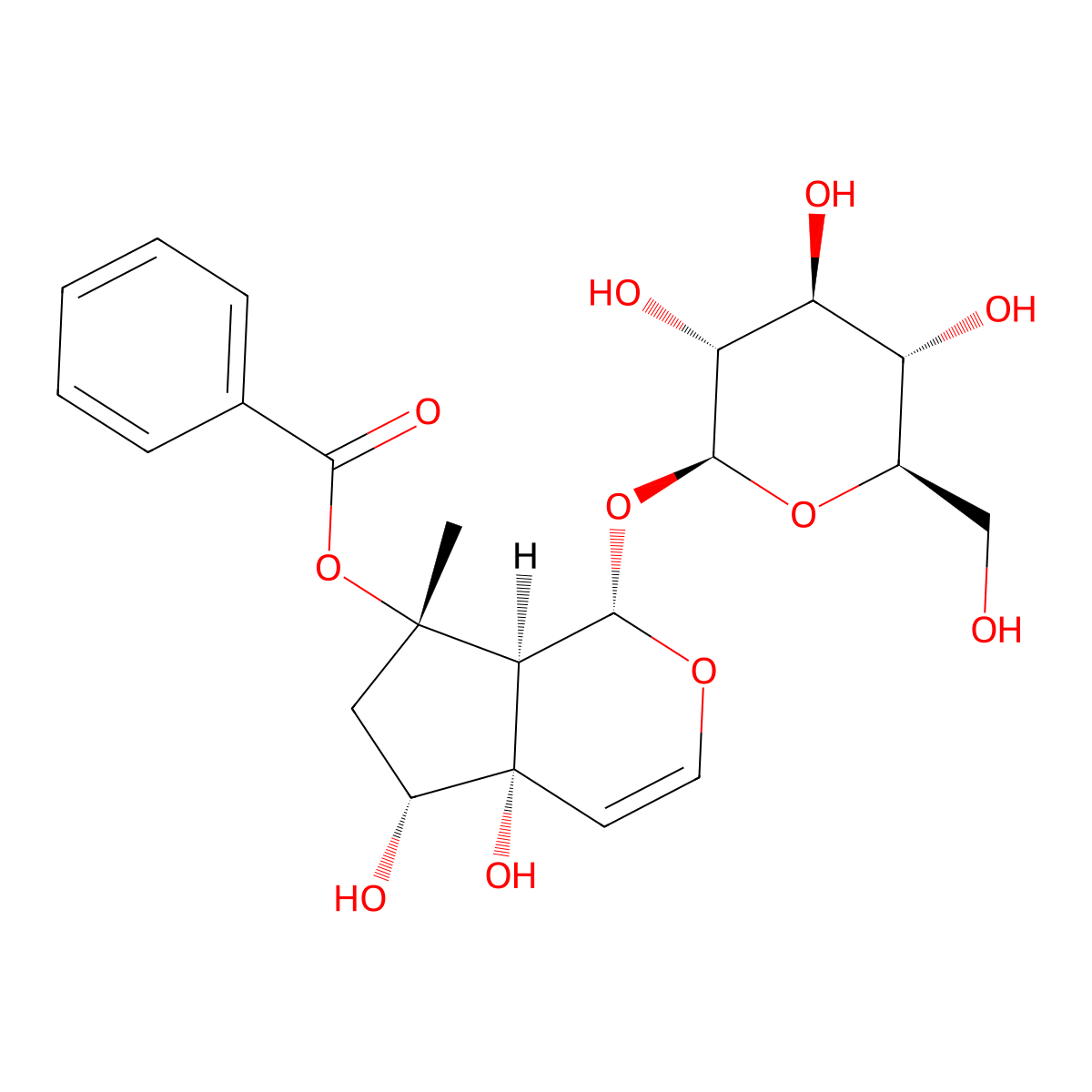 Caprarioside molecular structure, CAS 1151862-69-9