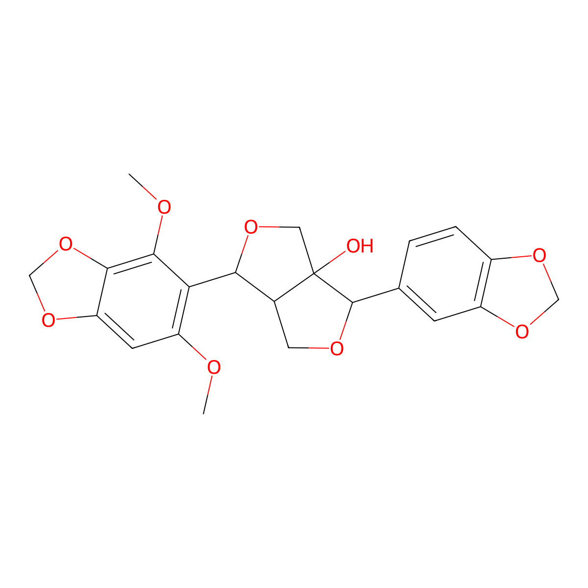 2',6'-Dimethoxypaulownin molecular structure, CAS 115196-22-0