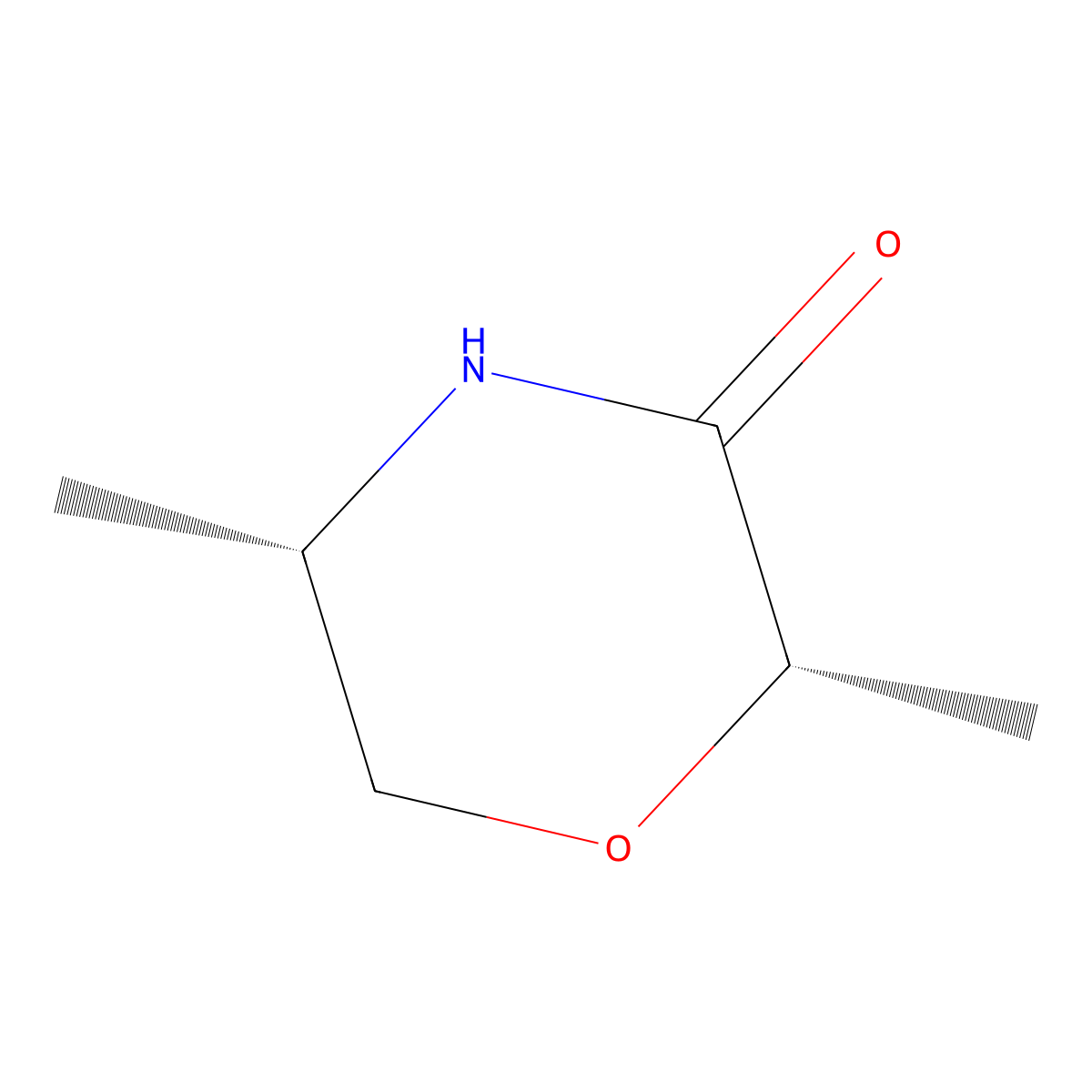 (2S,5S)-2,5-dimethylmorpholin-3-one molecular structure, CAS 115206-98-9