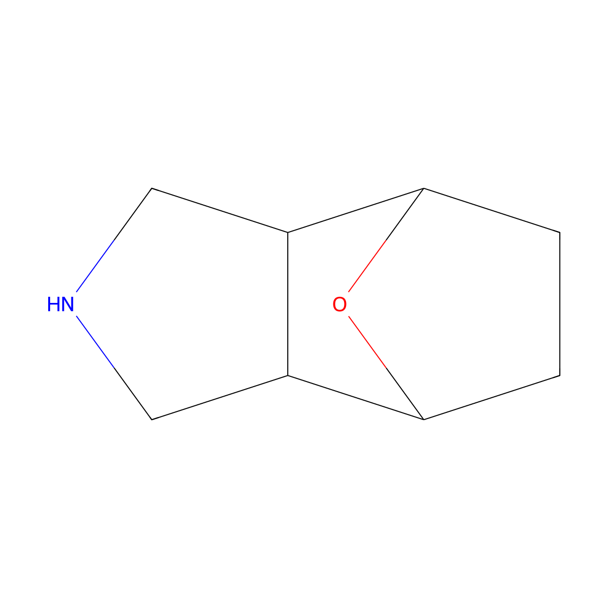 endo-Octahydro-1H-4,7-epoxyisoindole molecular structure, CAS 1152111-94-8