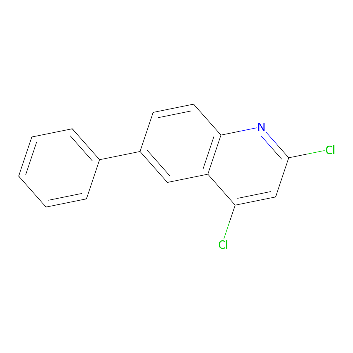 2,4-Dichloro-6-phenylquinoline molecular structure, CAS 1152237-15-4
